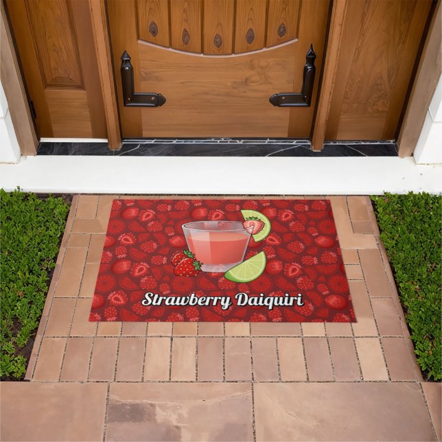 Tapete Strawberry Daiquiri Doormat (Ar livre)