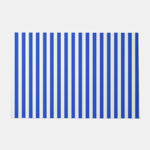 Tapete Stripes de combinação azul real de Shirley Taylo