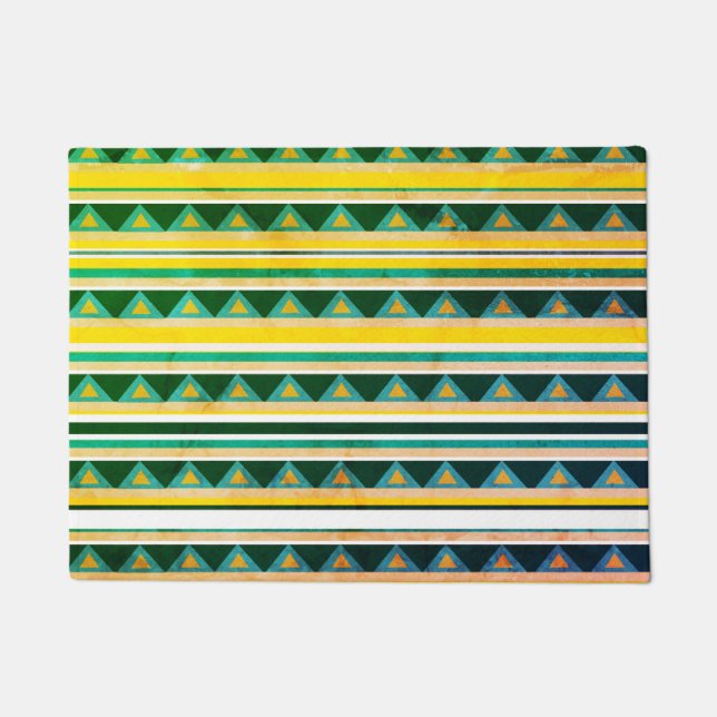 Tapete Stripes e triângulos (Frente)