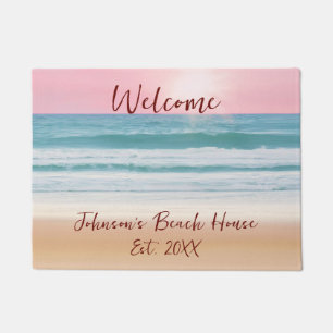 Tapete Summer Beach Design Cria sua própria família perso