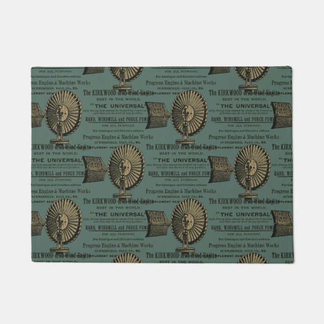 Tapete Summerfield de Motores de Ferro Kirkwood (Frente)