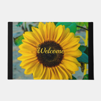 Tapete Sunflower Quente Bem-vindo