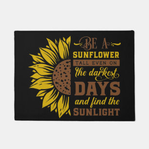 Tapete Sunflower Quote Doormat