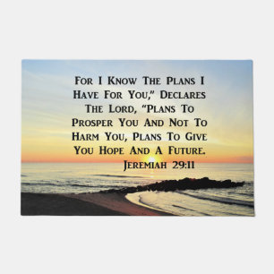 TAPETE SUNRISE JEREMIAH 29:11 BÍBLIA VERSO