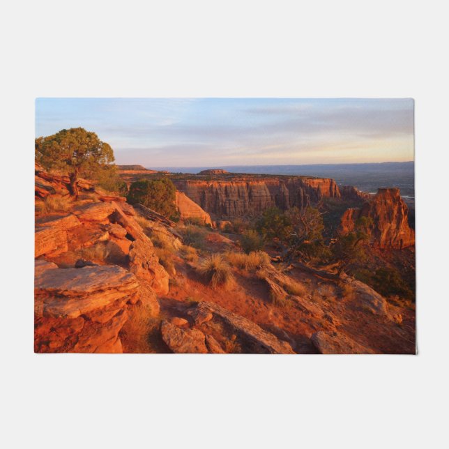 Tapete Sunrise no Grand View Trail em CO Monument (Frente)