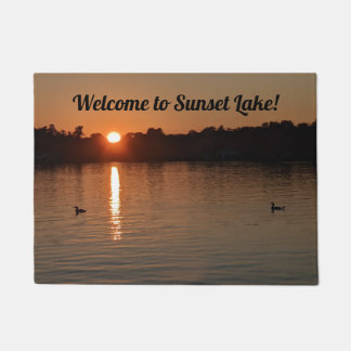 Tapete Sunset Lake Doormat