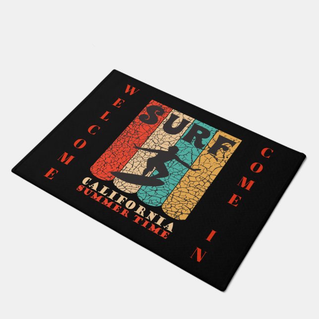 Tapete Surf California Door Mat (Inclinado)