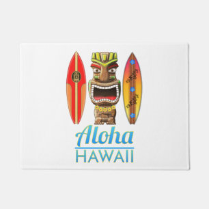 Tapete Surfe de Aloha Hawaii Havaiano em Tiki