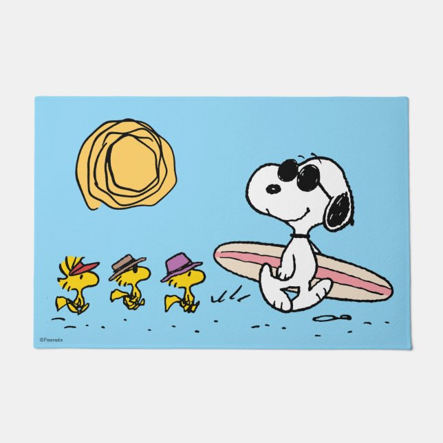 Tapete Surfing Snoopy Summer (Frente)
