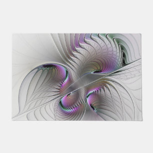 Tapete Surreal Shy Beauty Modern Abstrato Fractal Art