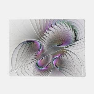 Tapete Surreal Shy Beauty Modern Abstrato Fractal Art