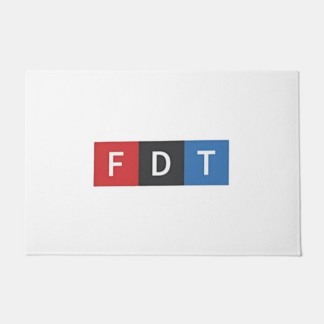 Tapete Sutil Anti-Trump FDT Anti-Maga Democratas (Frente)