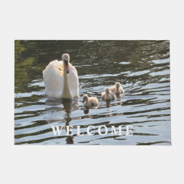 Tapete Swan com porta de Cygnets para bebês