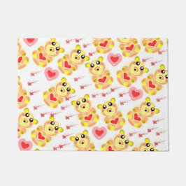 Tapete Sweet Heart Bear Nursery Pattern