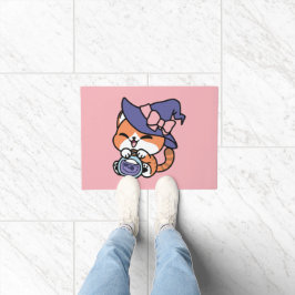 Tapete Tabby Witch Brew – Design de Gato Fofo de Hallowee