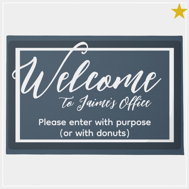 Tapete Tabuleiro de Portas do Office com Nome Personaliza (Criador carregado)