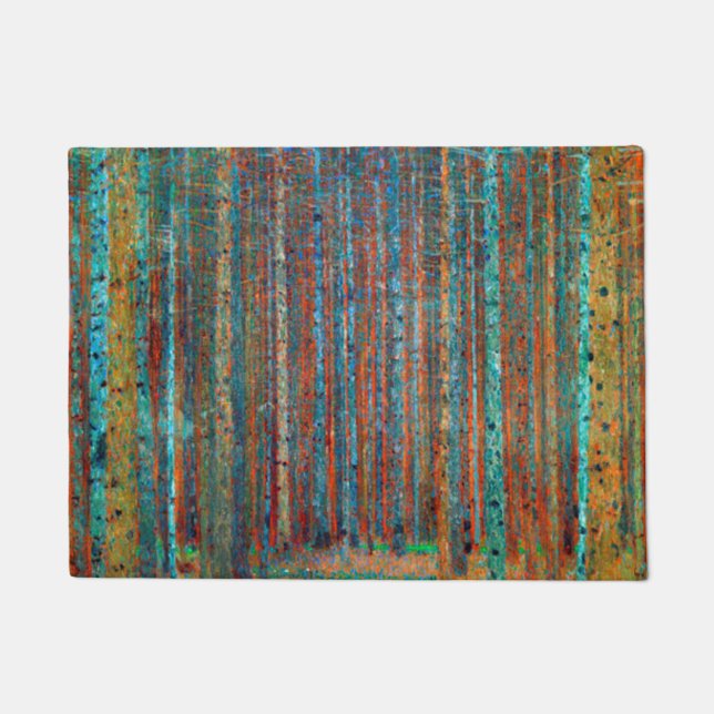 Tapete Tannenwald Gustav Klimt (Frente)