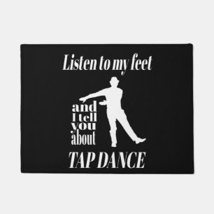 Tapete Tap Dance - Ouça Minha Dança De Pés