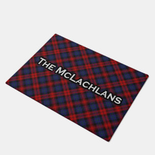 Tapete Tartan escocês de McLachlan MacLachlan do clã