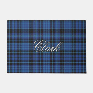 Tapete Tartan escocês dos cleros de Clark do clã escocês