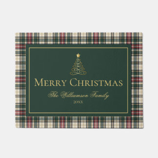 Tapete Tartan Plaid Clássico Feliz Natal Família Personal