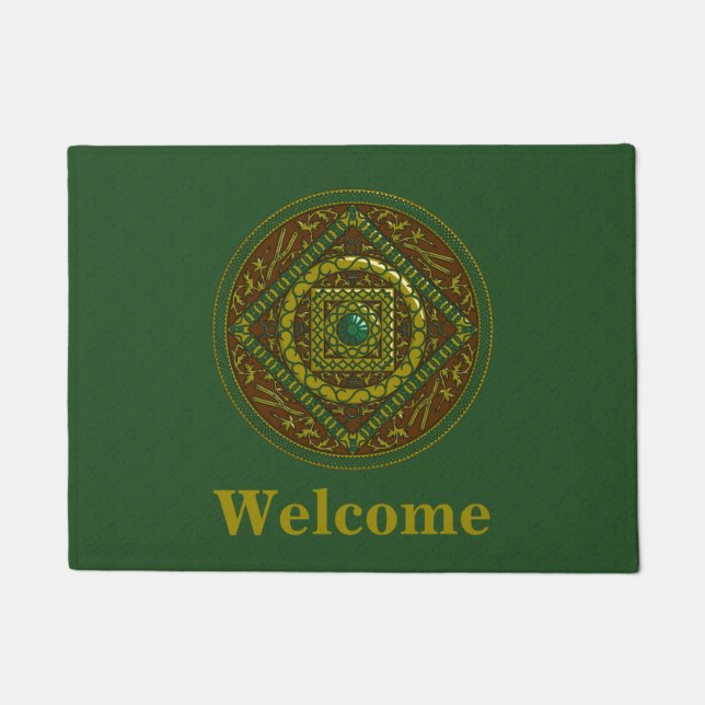 Tapete Taurus Mandala Doormat (Frente)