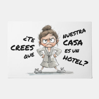 Tapete ¿Te crees que esta casa es un hotel?