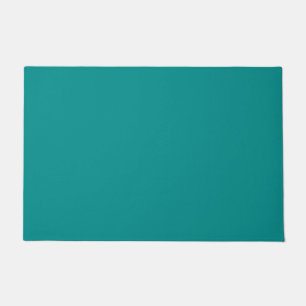 Tapete Teal ciano escuro sólido