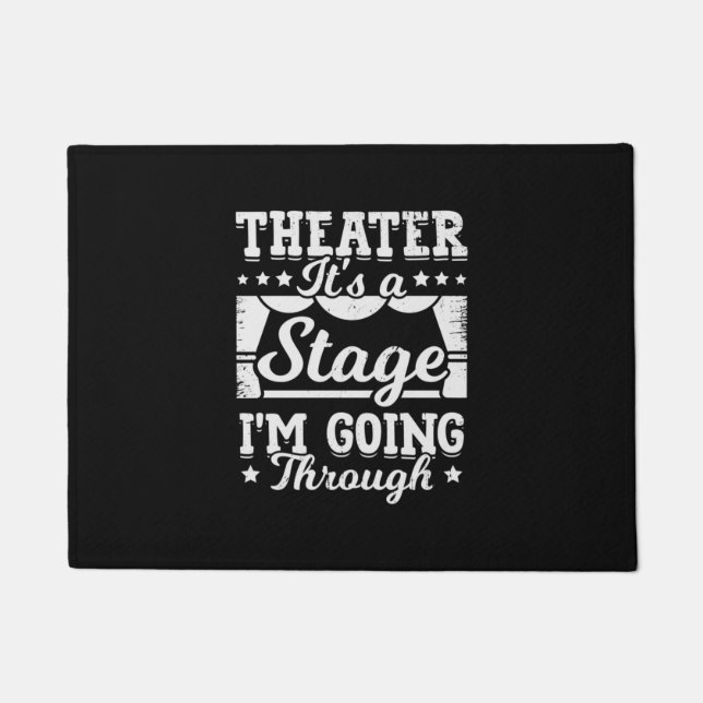 Tapete Teatro É Um Palco Que Estou Passando (Frente)