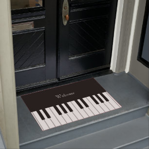 Tapete Teclado Piano Clássico Personalizável