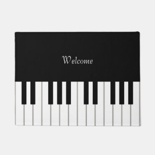 Tapete Teclado Piano Clássico Personalizável Pequeno