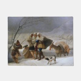 Tapete Tempestade de neve no inverno (por Francisco Goya)