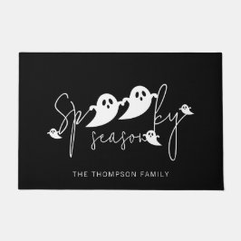 Tapete Temporada Assustadora Fantasmas Brancos Nome da Fa