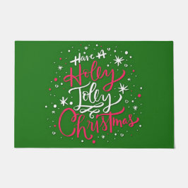 Tapete Tenha Um Natal Holly Jolly