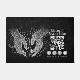 Tapete Terapêutica de Massagem Terapia Mãos Energia Spa B