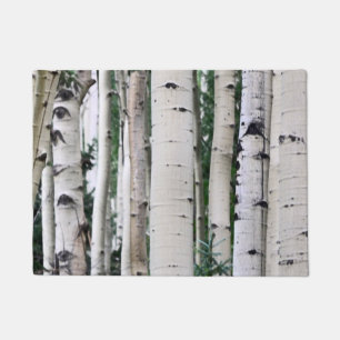 Tapete Teste padrão da floresta - árvores de Aspen
