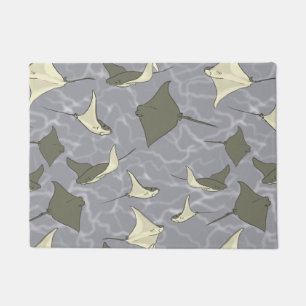 Tapete Teste padrão do oceano da arraia-lixa de Cownose