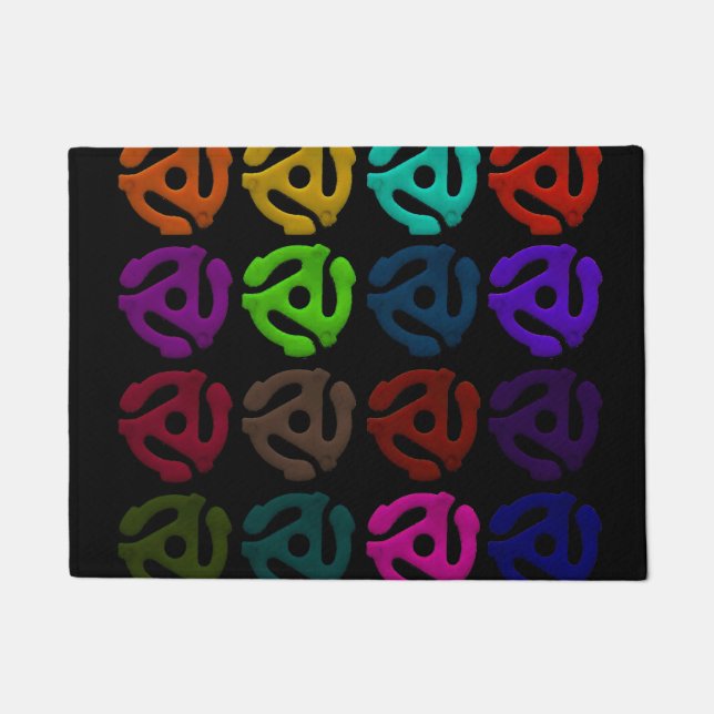 Tapete teste padrão do registro da inserção do plástico (Frente)