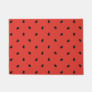 Tapete Teste padrão minimalista da semente da melancia