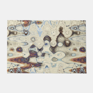 Tapete Teste padrão retro torrado