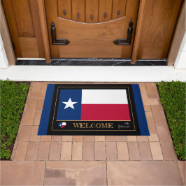 Tapete Texas & Texas Flag house mat /sport EUA