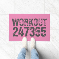 Texto desgastado e riscado Treino 247365 rosa