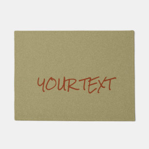 Tapete Texto e cor feitos sob encomenda simples