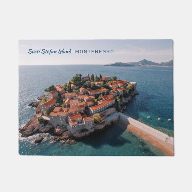 Tapete Texto Personalizado Montenegro (Frente)