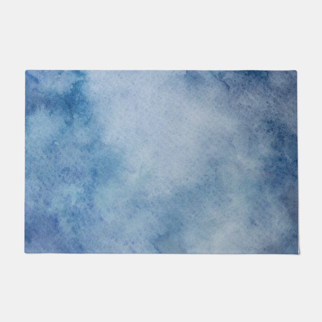 Tapete Textura de Cor da Água Azul (Frente)