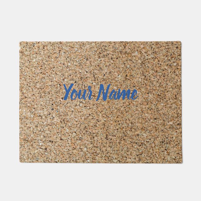 Tapete Textura de fundo de cortiça e presente de estrutur (Frente)