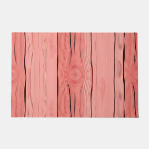 Tapete Textura Rústica de Casa de Campo em Rosa Coral com