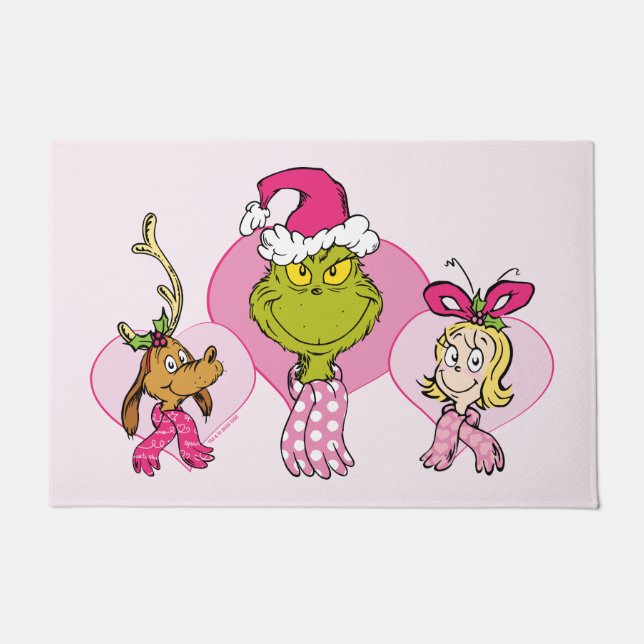 Tapete The Grinch Crew in Pink Valentine's Portrait (Frente)