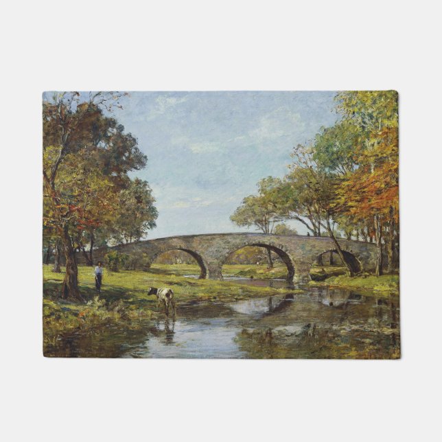 Tapete The Old Bridge (por Theodore Robinson) (Frente)