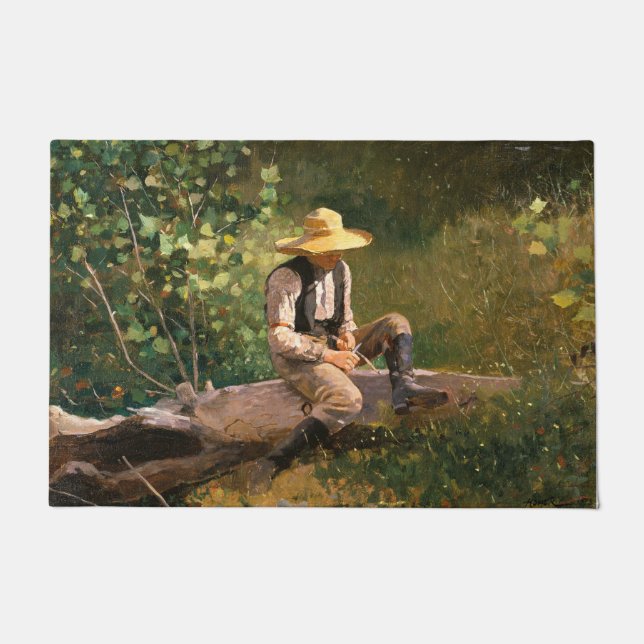 Tapete The Whittling Boy (por Winslow Homer) (Frente)